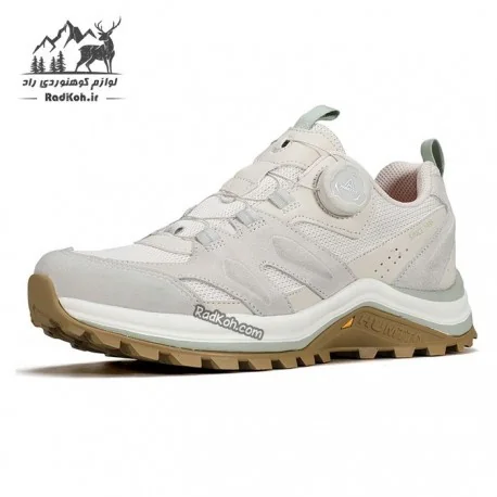 کفش زنانه هومتو مدل 160482B-4 بند دیسکی رنگ کرم(بژ)/سبز