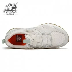 کفش پیاده روی زنانه هامتو مدل 160482B-4 بند دیسکی رنگ کرم(بژ)/سبز