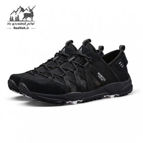 کفش طبیعت گردی مردانه هومتو مدل humtto 110074A-3 رنگ مشکی