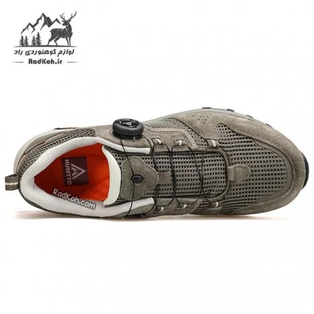 کفش مردانه هومتو مدل 160913A-3 بند دیسکی رنگ خاکی