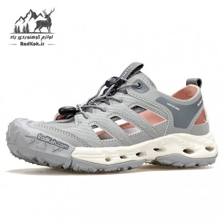 کفش صندل آبنوردی زنانه هامتو مدل 660801B-2 رنگ طوسی