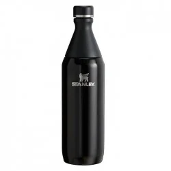 بطری استنلی 590 میلی لیتر مدل slim bottle رنگ مشکی (10-12069-024)