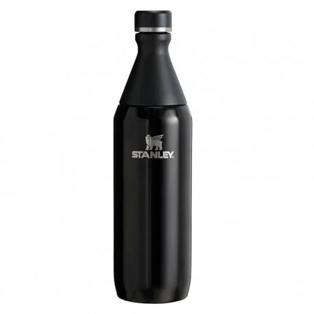بطری استنلی 590 میلی لیتر مدل slim bottle رنگ مشکی (10-12069-024)