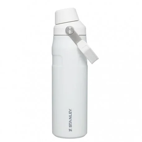 بطری استنلی آیس فلو 600 میلی لیتر مدل 0.6L ICEFLOW BOTTLE رنگ سفید