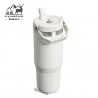 تراول ماگ استنلی نی دار مدل FLIP STRAW TUMBLER 0.88L رنگ سفید