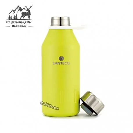 فلاسک 350 میلی لیتر سانتکو مدل Kola رنگ زرد SKL-350-1-2