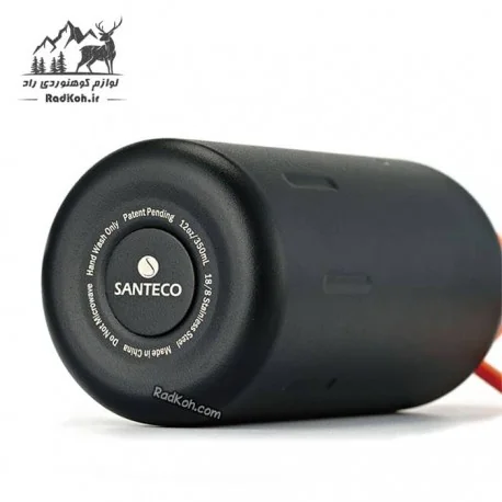 فلاسک 350 میلی لیتر سانتکو مدل Kola رنگ مشکی SKL-350-1-3