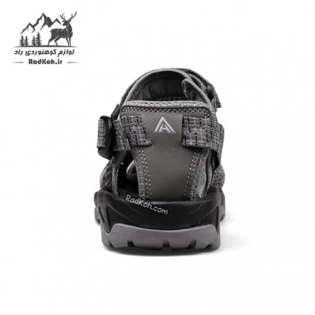 صندل زنانه هومتو مدل humtto 9602-19 رنگ خاکستری تیره