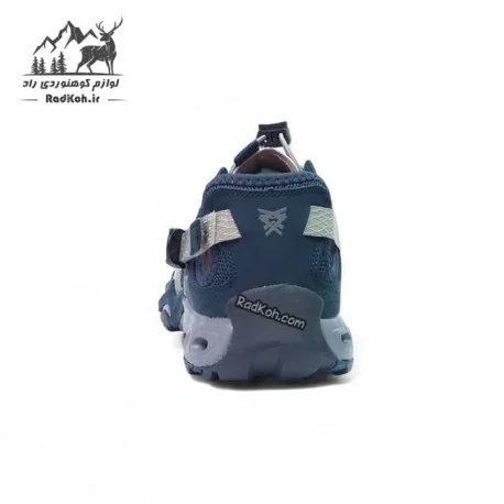 کفش صندل هامتو مردانه مدل 640717A-6 رنگ سرمه ای/آبی فیروزه ای