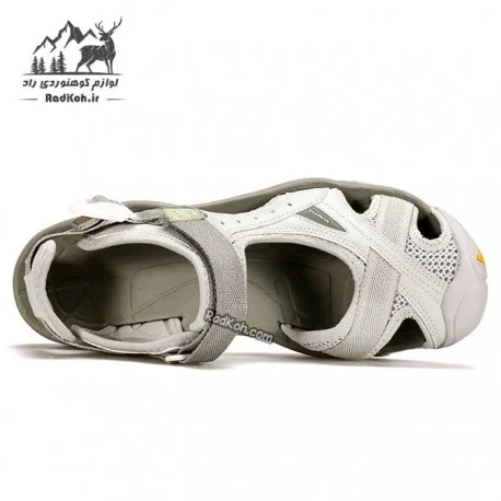صندل کوهنوردی سبک زنانه هامتو مدل 9602-17 رنگ طوسی/سبز تیره