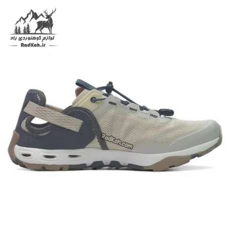 کفش صندل مردانه هومتو مدل 640717A-4 رنگ بژ/خاکستری