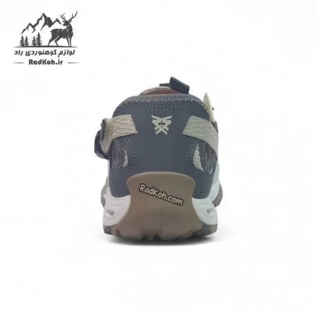 صندل هومتو مردانه مدل 640717A-4 رنگ بژ/خاکستری