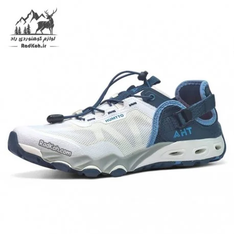 کفش صندل هومتو مردانه مدل 640717A-9 رنگ سفید/سرمه ای