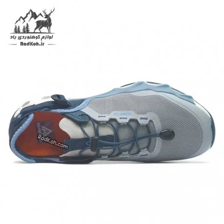 کفش صندل هامتو مردانه مدل 640717A-10 رنگ طوسی/سرمه ای