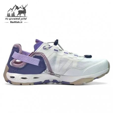 کفش صندل هومتو زنانه مدل 640717B-3 رنگ سفید/سوسنی