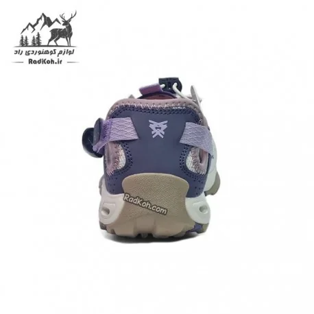 کفش صندل طبیعت گردی هامتو زنانه مدل 640717B-3 رنگ سفید/سوسنی