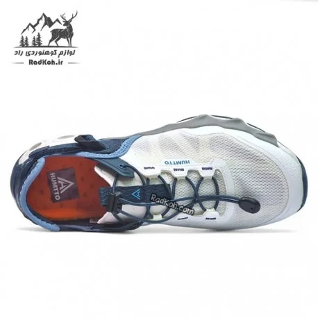 صندل هامتو زنانه مدل 640717B-9 رنگ سفید/سرمه ای