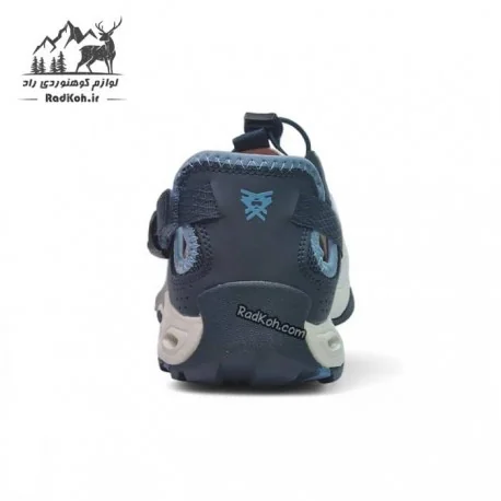 کفش صندل زنانه هامتو مدل 640717B-9 رنگ سفید/سرمه ای