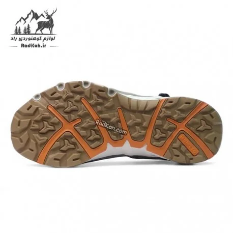 صندل هومتو زنانه مدل 640717B-1 رنگ طوسی/سبز