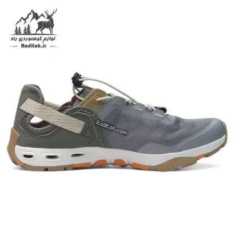 کفش صندل طبیعت گردی هومتو زنانه مدل 640717B-1 رنگ طوسی/سبز