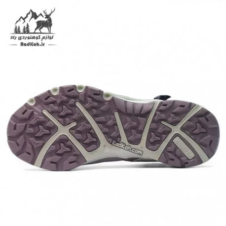 کفش صندل هامتو زنانه مدل 640717B-7 رنگ طوسی/یاسی