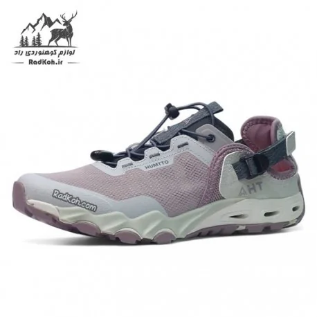 کفش صندل پیاده روی زنانه هامتو مدل 640717B-7 رنگ طوسی/یاسی