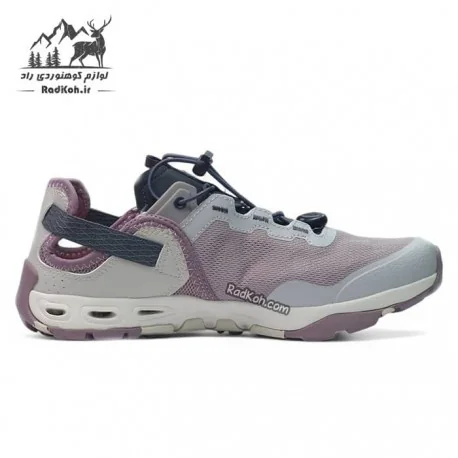 کفش صندل زنانه هومتو مدل 640717B-7 رنگ طوسی/یاسی