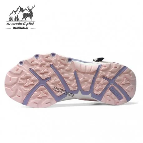 کفش زنانه هامتو مدل 640717B-12 رنگ سفید/صورتی روشن