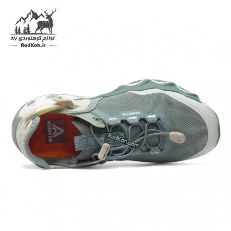 کفش صندل هامتو زنانه مدل 640717B-13 رنگ سبز/بژ