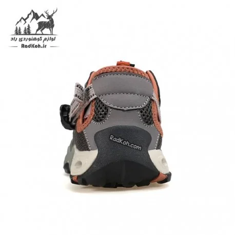 صندل مردانه هامتو مدل 660958A-2 رنگ طوسی/سبز