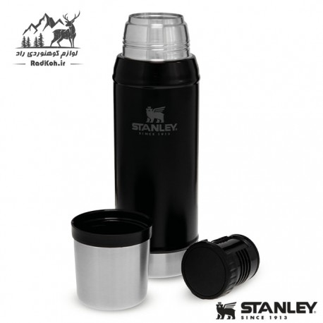 فلاسک استنلی کلاسیک مدل Classic Bottle 0.75 L رنگ مشکی