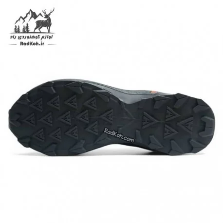 کفش هامتو مدل 110396A-19 رنگ خاکستری تیره/نارنجی