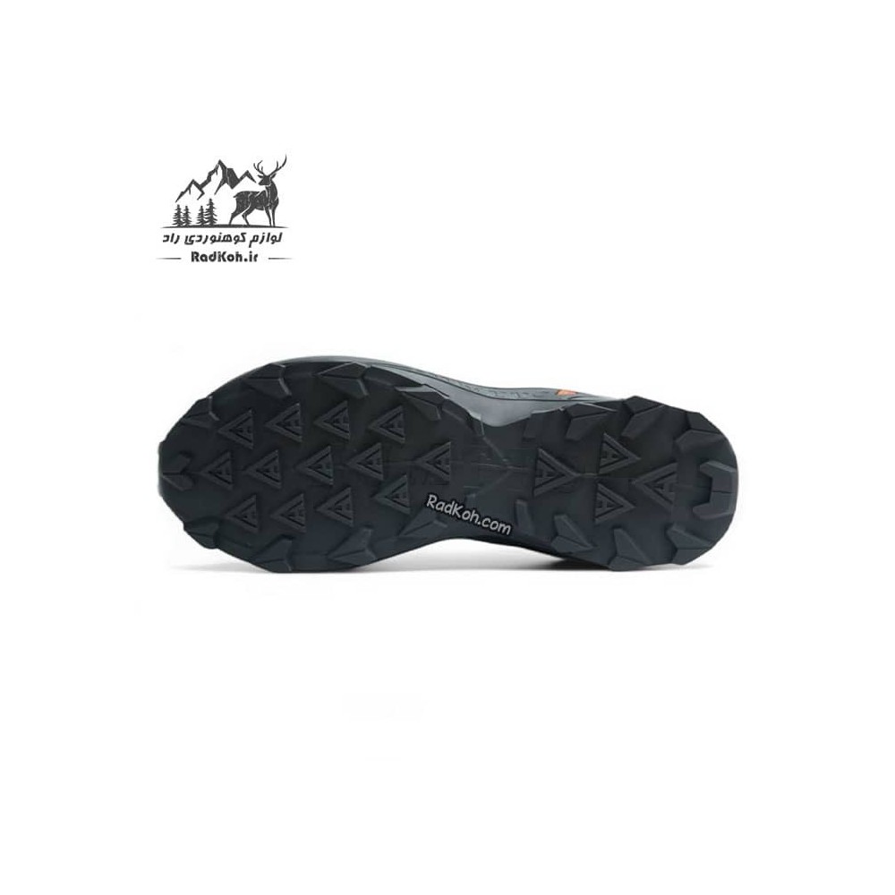 کفش هامتو مدل 110396A-19 رنگ خاکستری تیره/نارنجی