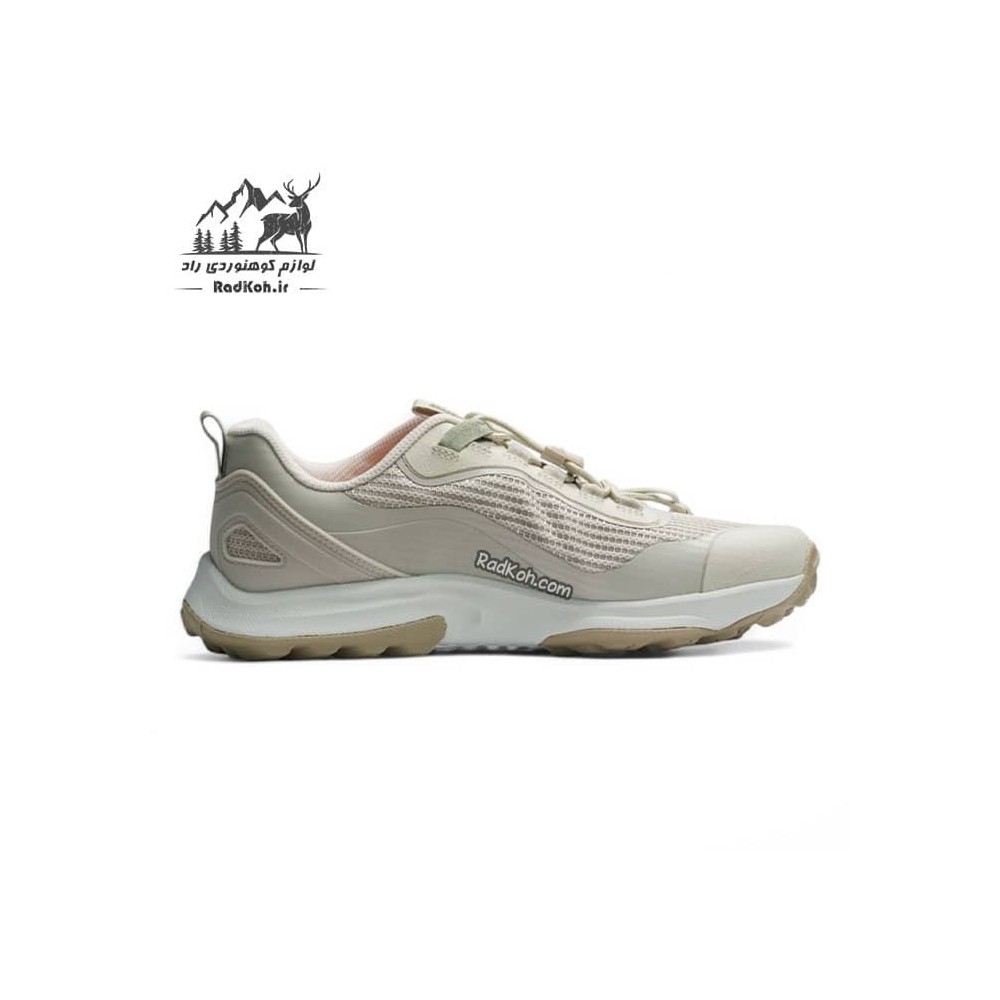 کفش طبیعت گردی زنانه هامتو مدل 360989B-2 رنگ کرم(بژ)/سبز