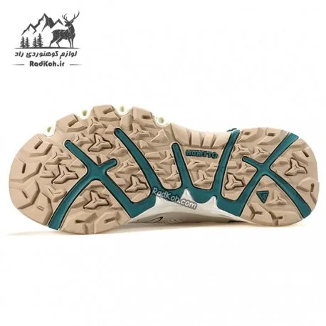 صندل هومتو زنانه مدل 660958B-3 رنگ کرم(بژ)/سبز