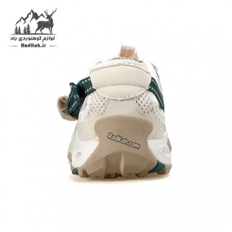 کفش صندل طبیعت گردی هامتو زنانه مدل 660958B-3 رنگ کرم(بژ)/سبز