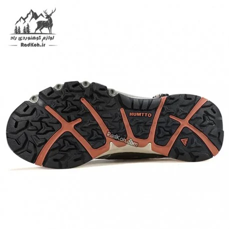 صندل زنانه هامتو مدل 660958B-5 رنگ طوسی/سبز