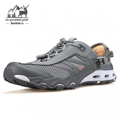 کفش صندل مردانه هومتو مدل 660958A-3 رنگ خاکستری