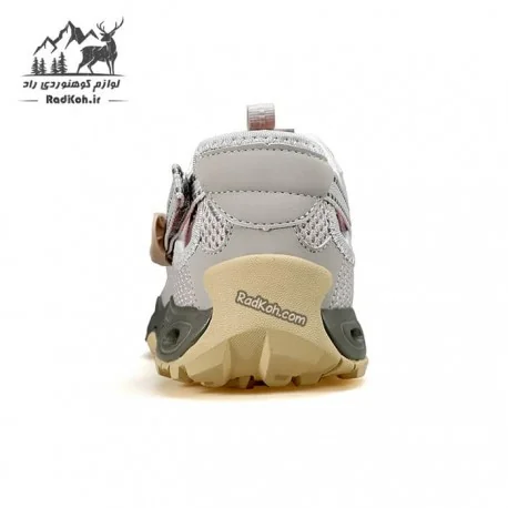 صندل هومتو مردانه مدل 660958A-4 رنگ طوسی/سبز فسفری