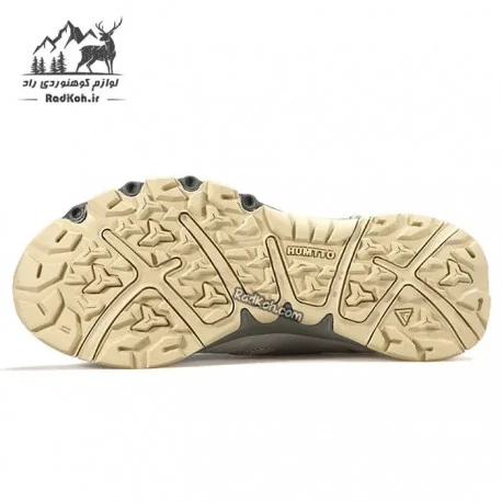 کفش هومتو مردانه مدل 660958A-4 رنگ طوسی/سبز فسفری