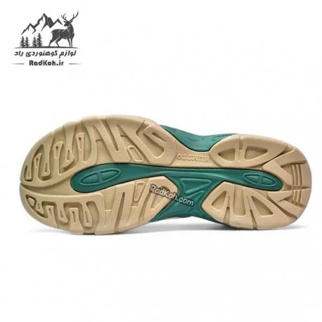 صندل هامتو ورزشی زنانه مدل 710445B-21 رنگ طوسی/سبز تیره