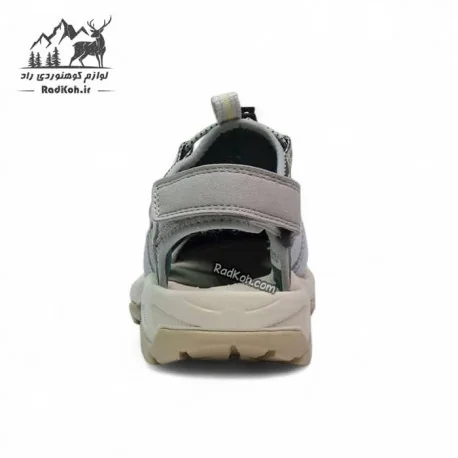 صندل طبیعت گردی هامتو زنانه مدل 710445B-21 رنگ طوسی/سبز تیره