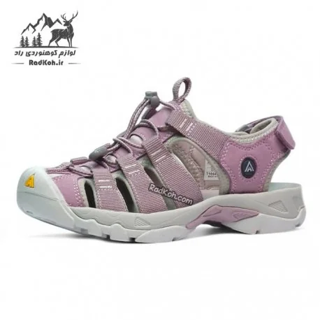 صندل پیاده روی زنانه هامتو مدل 710445B-30 رنگ طوسی/یاسی