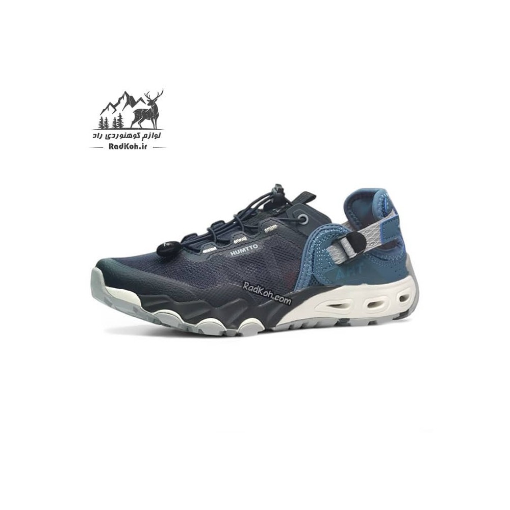 کفش صندل زنانه هومتو مدل 640717B-8 رنگ سرمه ای/آبی