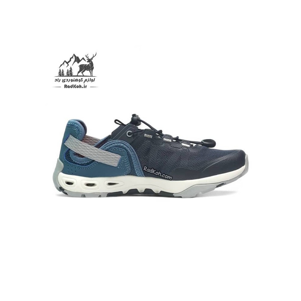 کفش صندل طبیعتگردی زنانه هامتو مدل 640717B-8 رنگ سرمه ای/آبی
