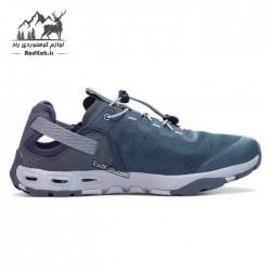 کفش صندل زنانه هامتو مدل 610395B-1 رنگ خاکستری تیره
