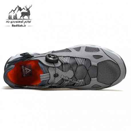 کفش صندل هامتو مردانه مدل 660426A-2 رنگ خاکستری