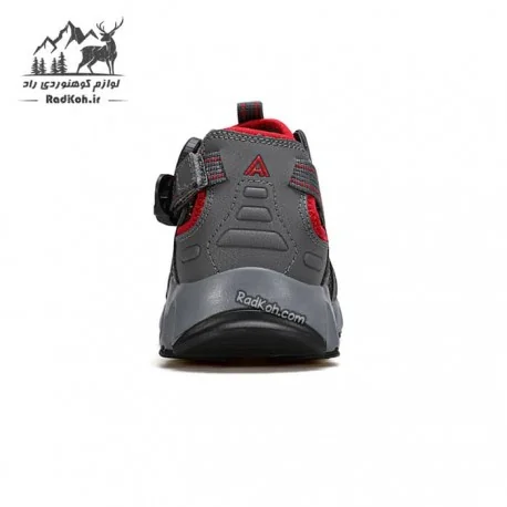 کفش صندل آبنوردی زنانه هامتو مدل 660426B-2 رنگ خاکستری تیره/قرمز