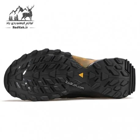 کفش هامتو مدل 660906A-3 رنگ مشکی/نارنجی