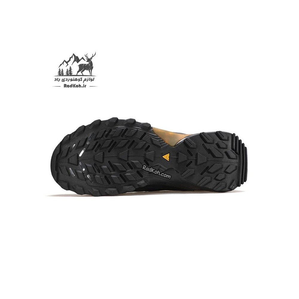 کفش هامتو مدل 660906A-3 رنگ مشکی/نارنجی